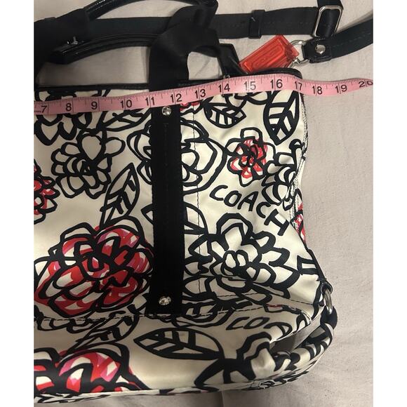 Coach Tote Bag - Poppy Daisy Floral Graffiti Kyra B1120-F16914 With Dust Bag - Picture 16 of 16